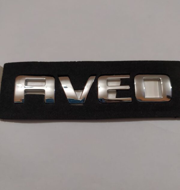 Letras AVEO para Chevrolet Aveo Activo, Family, Emotion