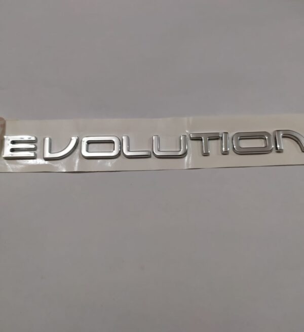 Letras EVOLUTION para Chevrolet Corsa