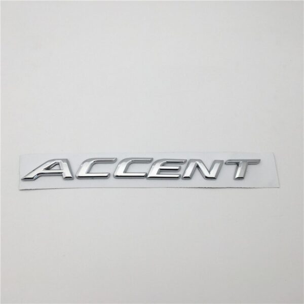 Letras Hyundai Accent