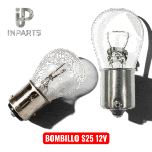 BOMBILLO S25 12V 21W BA15S 1 PUNTO-OKA