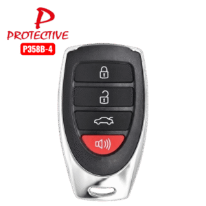 CONTROL REMOTO CODIGO FIJO 370mhz P358B-4