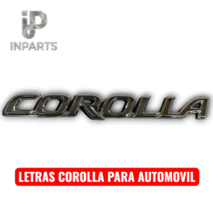 LETRAS COROLLA PARA AUTOMOVIL