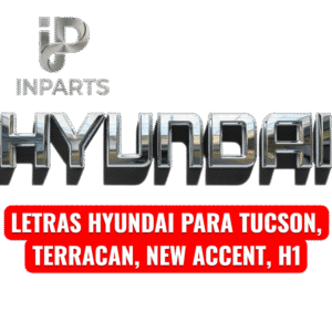 LETRAS HYUNDAI PARA TUCSON, TERRACAN, NEW ACCENT, H1