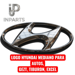 LOGO HYUNDAI MEDIANO PARA ATOS, GEZT, TIBURON, EXCEL