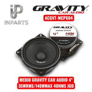 MEDIO GRAVITY CAR AUDIO 4" 35WRMS/140WMAX 4OHMS JGO