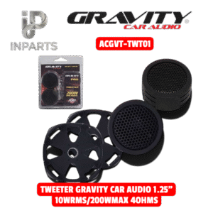 TWEETER GRAVITY CAR AUDIO 1.25" 10WRMS/200WMAX 4OHMS