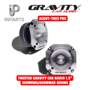 TWEETER GRAVITY CAR AUDIO 1.5" 300WRMS/600WMAX 4OHMS