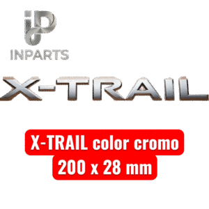 X-TRAIL color cromo 200 x 28 mm